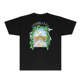 Casablanca T Shirts Fashion Print Street