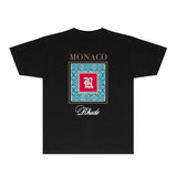 Rhude T Shirts Printed Trendy Pure Cotton