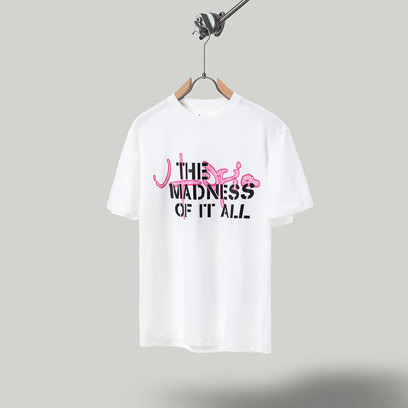 Travis Scott T Shirts Cactus Jack x Utopia Utopia joint name flame dog short sleeve