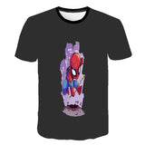 Marvel T Shirt Summer T-shirt Printed T-shirt Short Sleeve