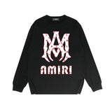 Amiri Long Sleeved Shirt Printed Trendy Pure Cotton