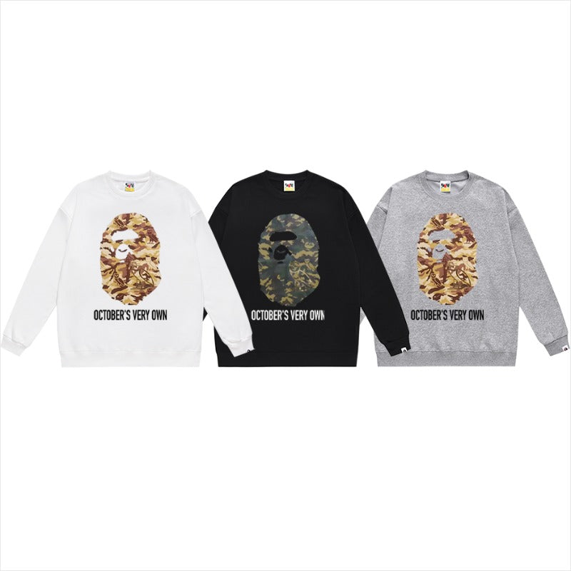 Bathing ape Crew neck sweatshirt