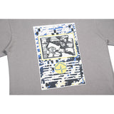 C.e t shirts creative geometric pattern round neck short sleeve men and women