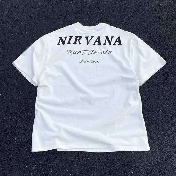 Men Vintage T-Shirts "Nirvana" Band