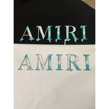 Amiri T Shirts Fashion Print Couple High Street