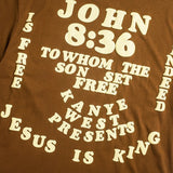 Jesus Is King T Shirt Loose Short Sleeve T-shirt Men's High Street