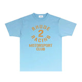 Rhude T Shirts Printed Trendy Pure Cotton