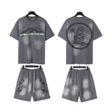 HS T-Shirt And Shorts Two-Piece Set