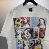 SAINT MICHAEL Vintage T Shirt Direct Spray Short Sleeve