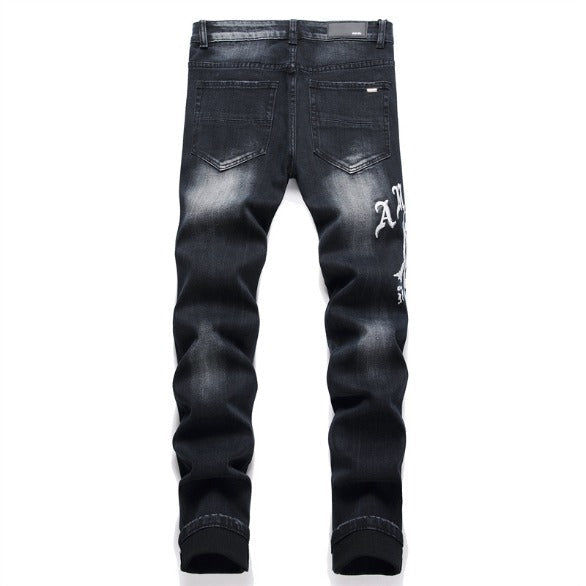 Amiri Jeans Ripped Stretch Jeans