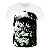 Marvel T Shirt Summer Short Sleeve T-shirt round Neck