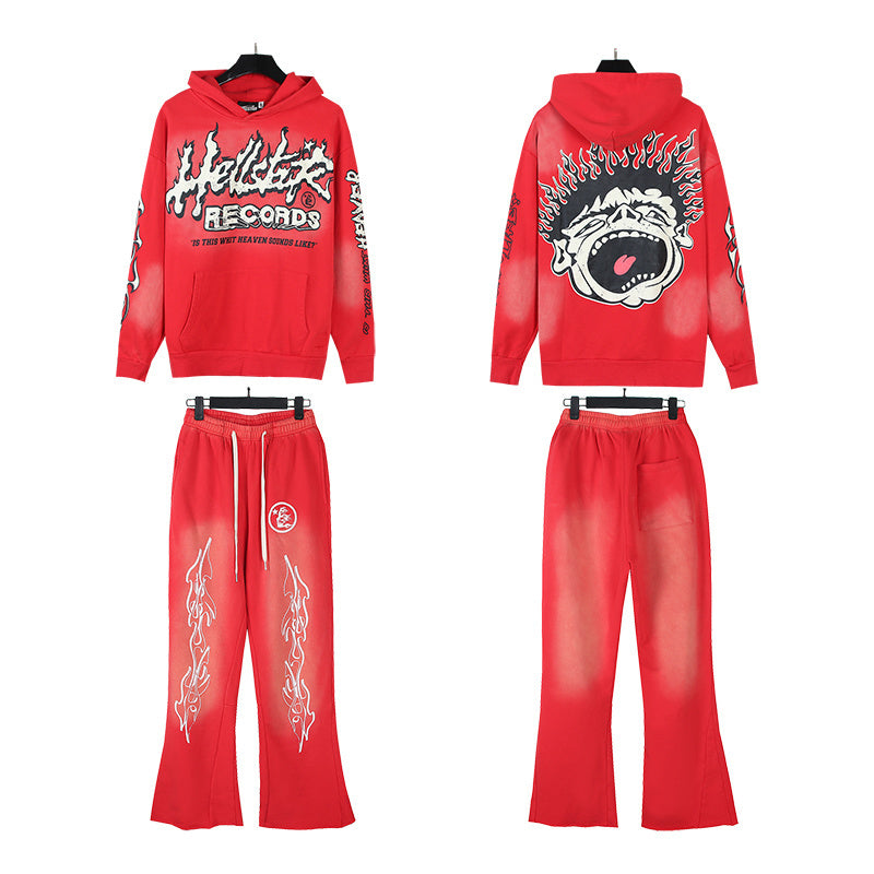 HS Hoodie And Pants Two-Piece Set