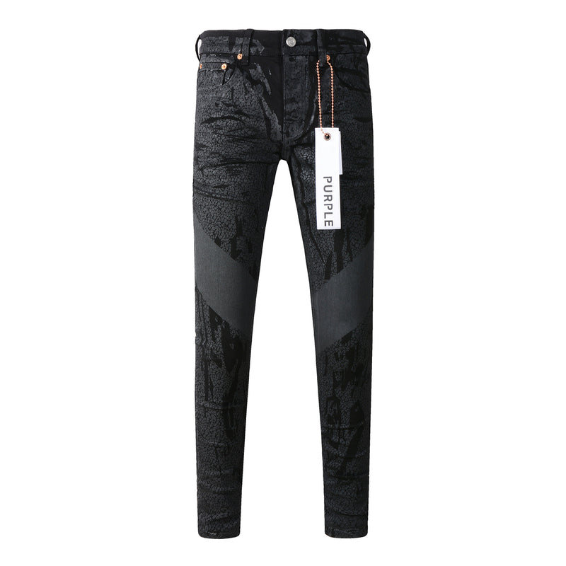 Purple Brand Jeans Pure Cotton High Street Trend #9026