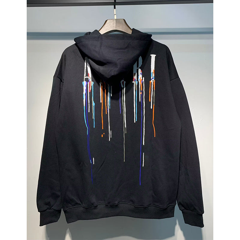 Amiri Hoodie High Street Fashion Prints