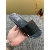 Louboutin-style red bottom shoes wind clmen's slippers red bottom non-slipabrasion resistant breathable fashiontrendy men's shoes hot style