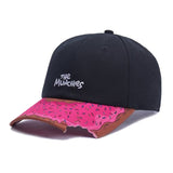 Trendy flat brimmed hat fall and winter cartoon difuzed