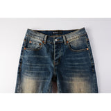 Purple Brand Jeans Pure Cotton High Street Trend #9097