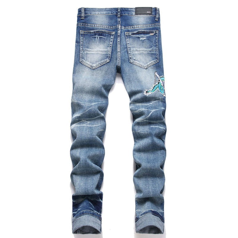 Amiri Jeans Ripped Stretch Jeans