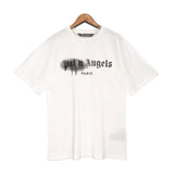 Palm Angels T Shirts Angel Letter Print Short-Sleeve T-shirt Men's Half Sleeve
