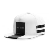 Trendy flat brimmed hat tres slick cap summer