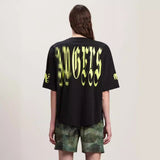 Palm Angels T Shirts Coconut Letter Logo Short Sleeve T-Shirt