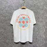 Amiri t shirts floral print short sleeve