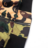 Shark Print Coat Autumn And Winter Men'S Fashion Day Shark Head Camouflage Cotton Jacket Jacket Coat