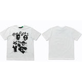 ERD T Shirts Short Sleeve Retro Slogan T-shirt Cotton
