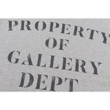 Gallery Dept Long Sleeve Shirt Letter Print Print Long Sleeve Crew Neck Sweater