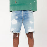 Gallery Dept Denim Shorts gradual change