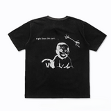 ERD T Shirts Summer Washed Children's Printed Short Sleeve Loose