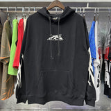 HS Hoodie & Pants Vintage Washed Old Hooded Sweater Hoodie