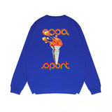 Casablanca Long sleeve T-shirt Printed loose T-shirt