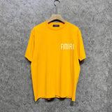 Amiri t shirts spider printing short sleeve