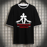 Stranger Things T Shirt Stranger Things Stranger Things Short Sleeve T-shirt Men's and Women's Loose Casual Large Size Couple Cotton Summer