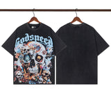 Godspeed T-Shirt Retro Fantasy Pattern