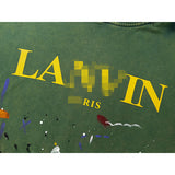 Gallery Dept Hoodie Hand Painted Graffiti Washed Hooded Sweater