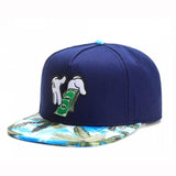 Trendy flat brimmed hat us dollar
