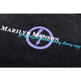 Marilyn Manson T Shirt Men and Women Dark Wind Fog