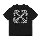 Off White T Shirts Direct Printing Pattern
