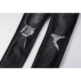 Purple Brand Jeans Pure Cotton High Street Trend #9079