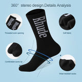 Men socks letter cotton socks