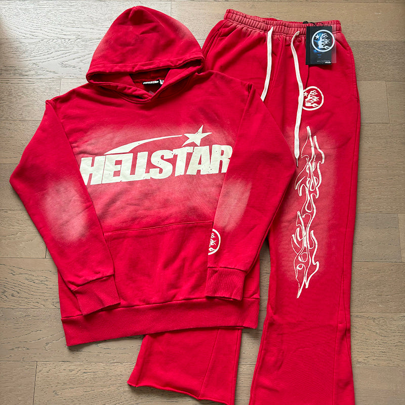 HS Hoodie And Pants Two-Piece Set