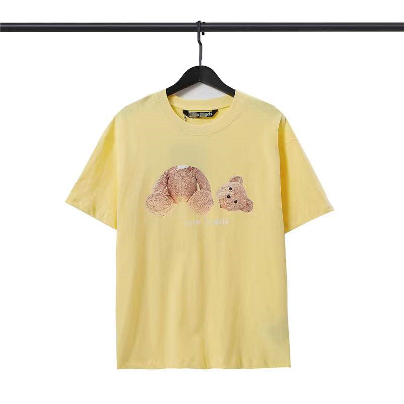 Palm Angels T Shirts Teddy Bear Printed T-shirt Loose