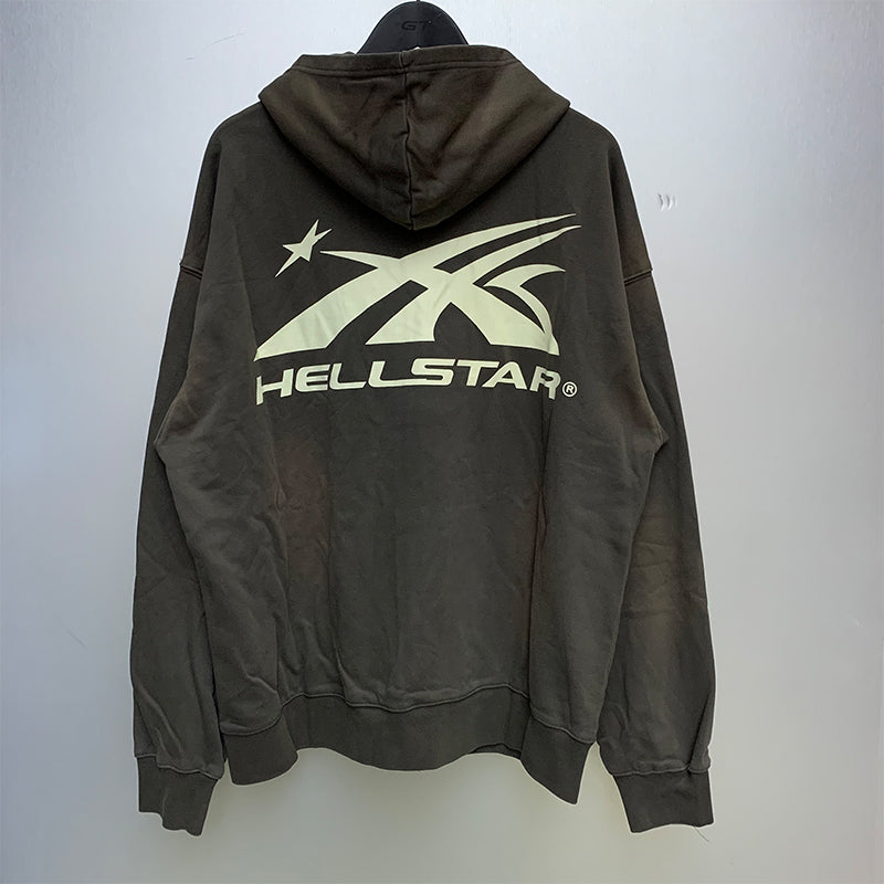 HS Hoodie Retro Printed Loose Autumn and winter