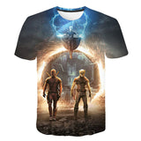 Marvel T Shirt Summer Short Sleeve T-shirt round Neck