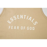 Fog Essentials tank Amoi letter round neck pullover vest
