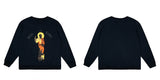Jesus Is King T Shirt Casual Loose round Neck Sweatshirt