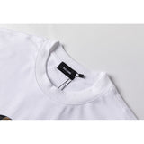 We11 Done T Shirt Sunglasses Bear Pattern Men's and Women's Same Casual