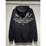 Amiri Hoodie High Street Fashion Prints